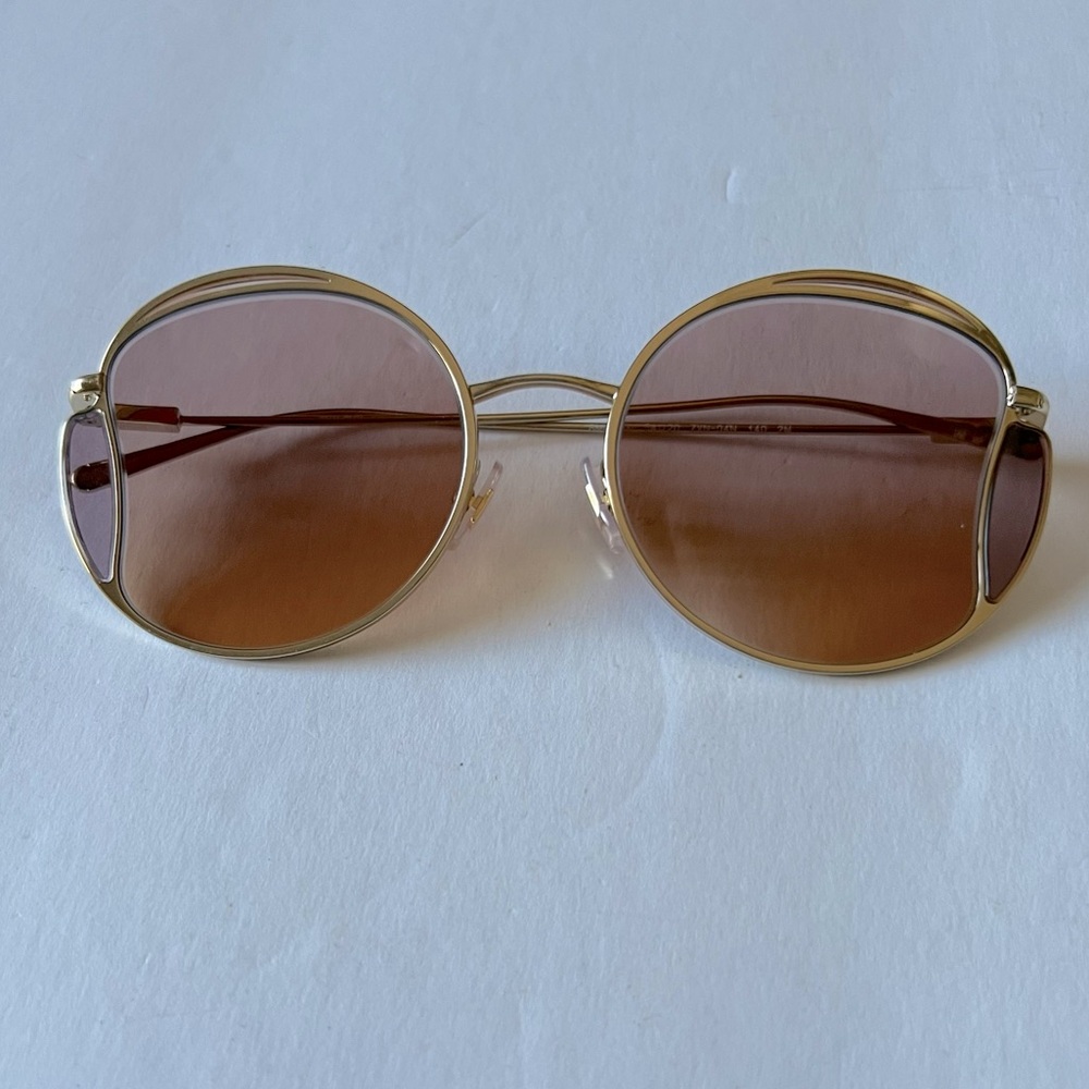 MIU MIU SMU 56X WOMENS ROUND SUNGLASSES NWOT WITH CASE